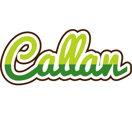 Callan golfing logo