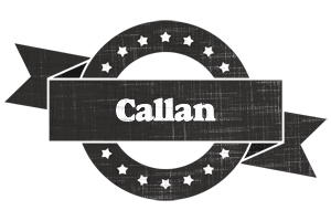 Callan grunge logo