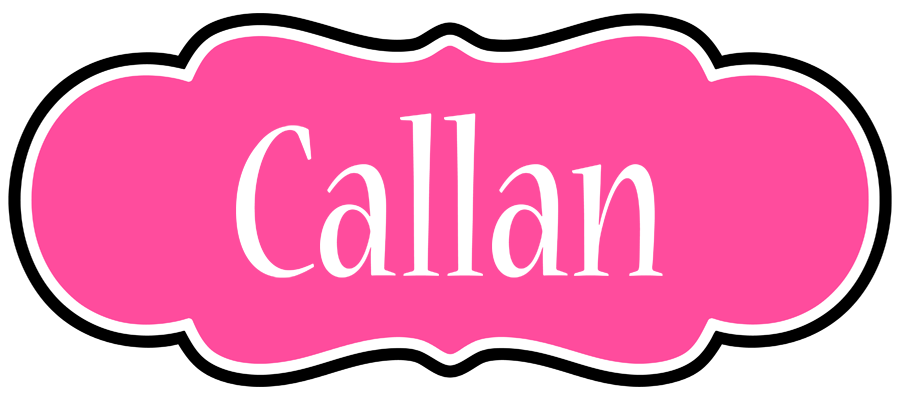 Callan invitation logo