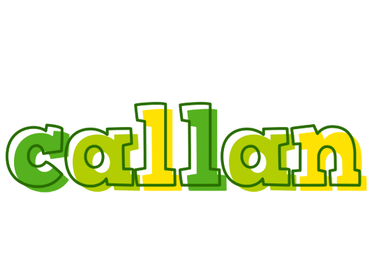 Callan juice logo