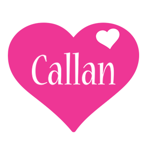 Callan love-heart logo