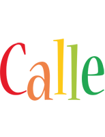 Calle birthday logo