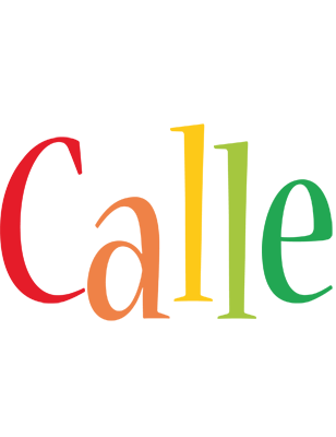 Calle birthday logo