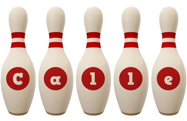 Calle bowling-pin logo