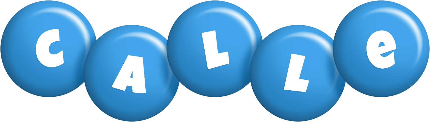Calle candy-blue logo