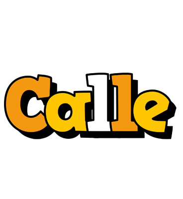 Calle cartoon logo