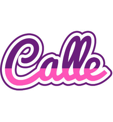 Calle cheerful logo