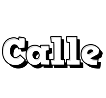 Calle snowing logo