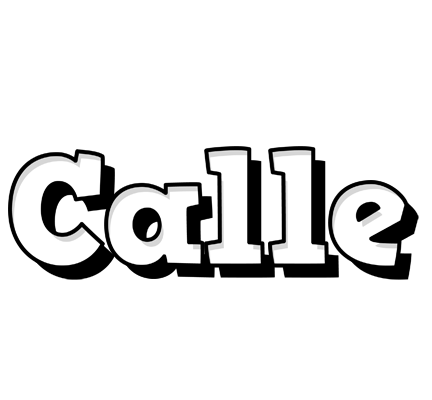 Calle snowing logo