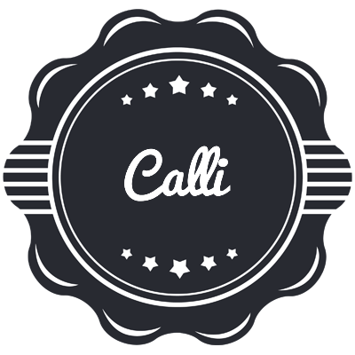 Calli badge logo