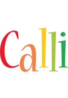 Calli birthday logo