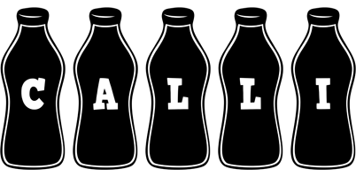 Calli bottle logo