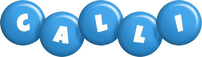 Calli candy-blue logo