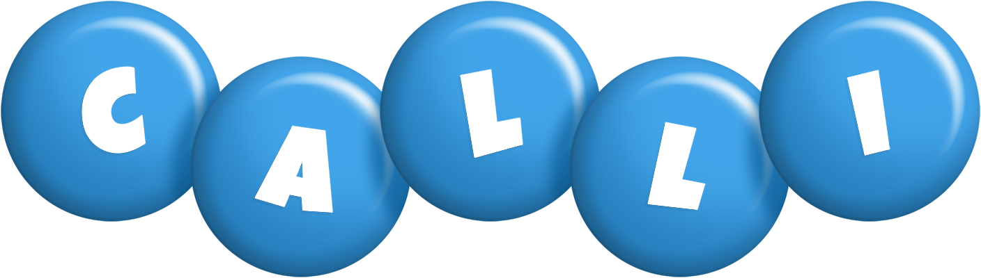 Calli candy-blue logo