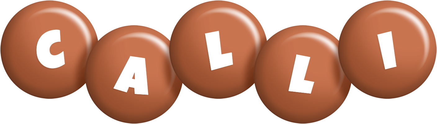 Calli candy-brown logo