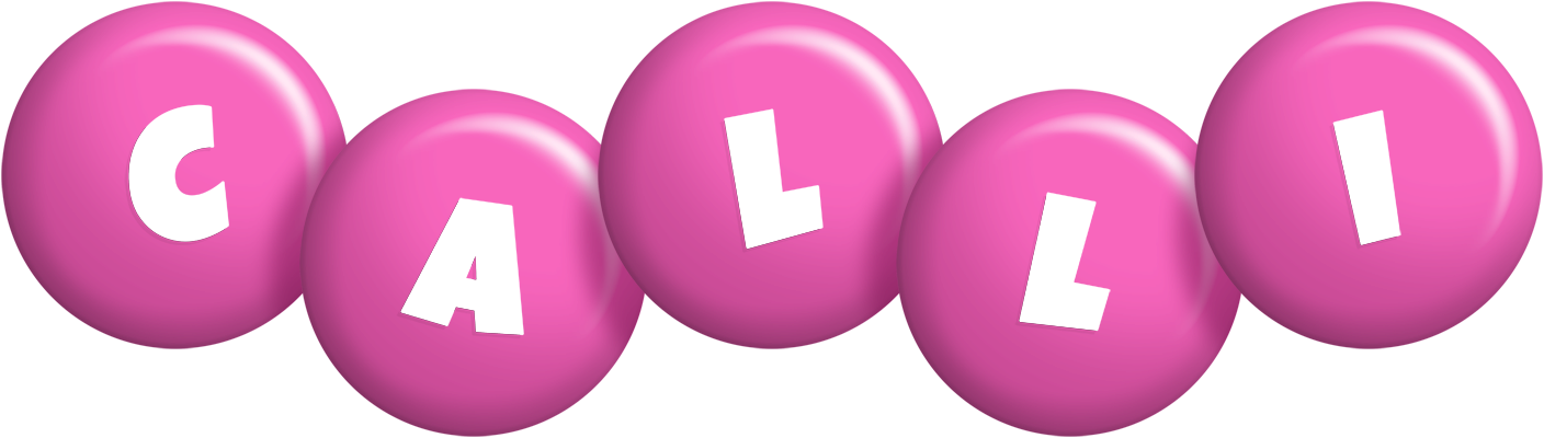 Calli candy-pink logo