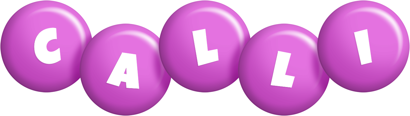 Calli candy-purple logo