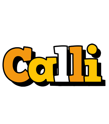 Calli cartoon logo