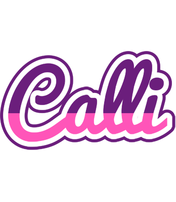 Calli cheerful logo