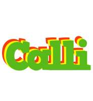 Calli crocodile logo