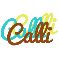Calli cupcake logo