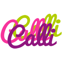 Calli flowers logo