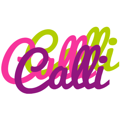Calli flowers logo
