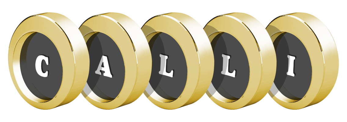 Calli gold logo