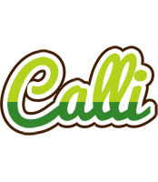 Calli golfing logo