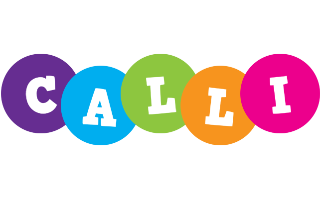 Calli happy logo