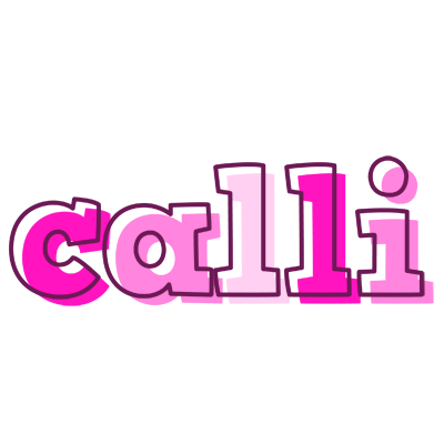 Calli hello logo