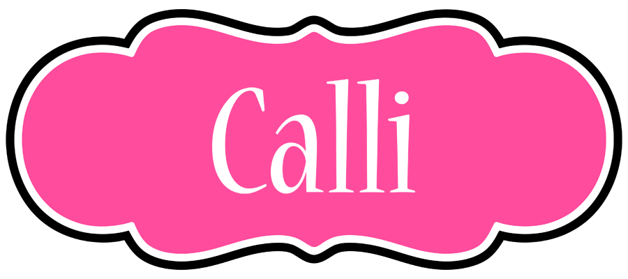 Calli invitation logo