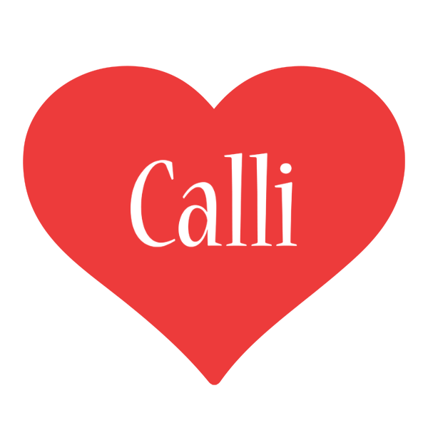 Calli love logo