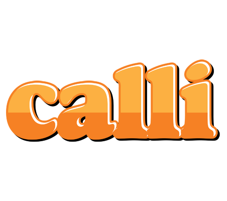 Calli orange logo