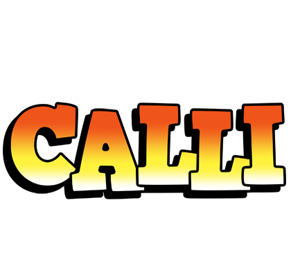 Calli sunset logo