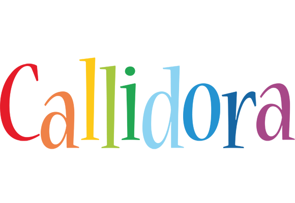 Callidora birthday logo