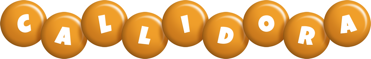 Callidora candy-orange logo