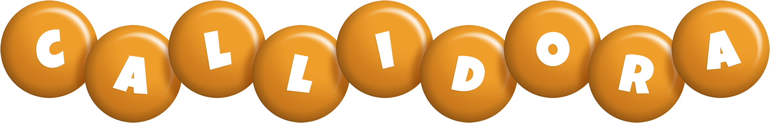 Callidora candy-orange logo