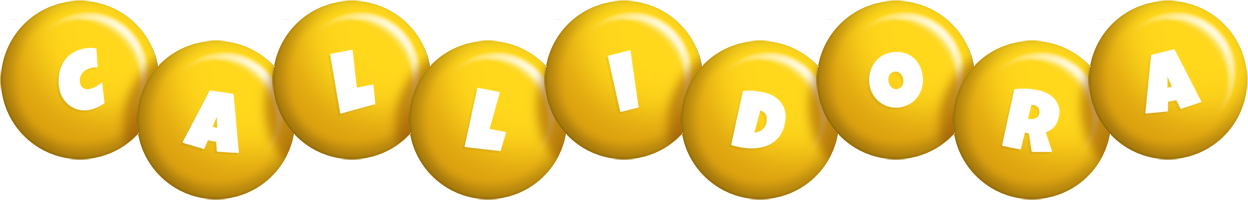 Callidora candy-yellow logo