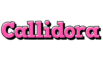 Callidora girlish logo