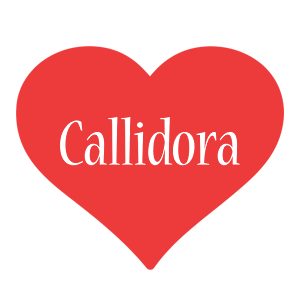 Callidora love logo