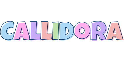 Callidora pastel logo