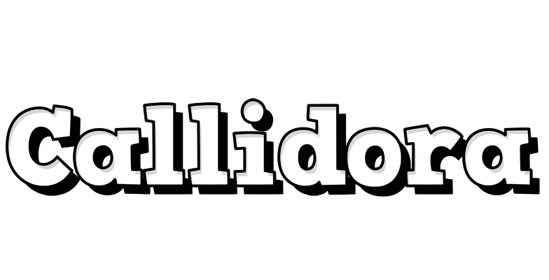 Callidora snowing logo