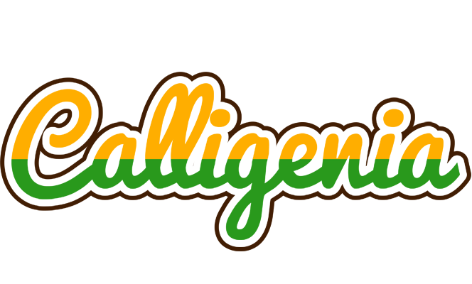 Calligenia banana logo