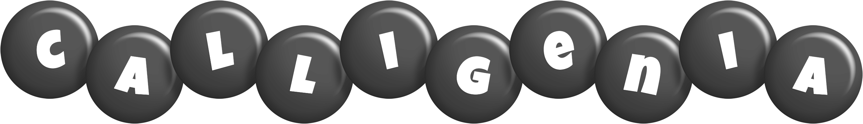 Calligenia candy-black logo