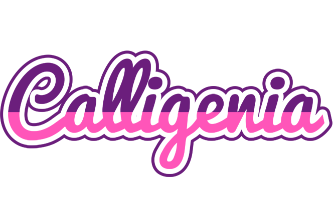 Calligenia cheerful logo