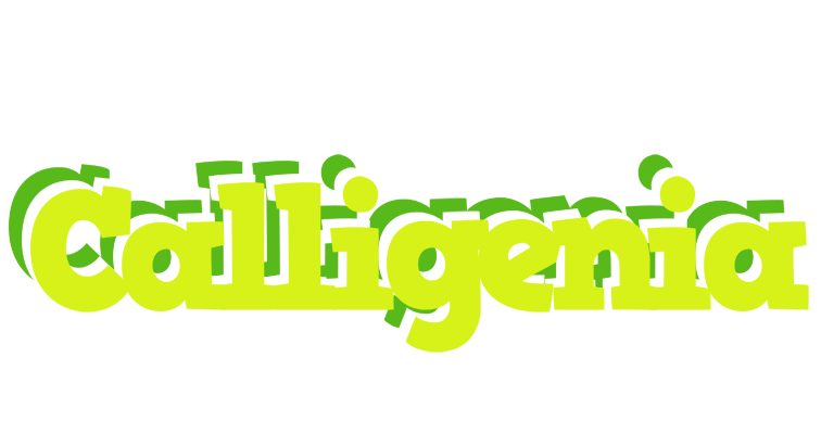 Calligenia citrus logo