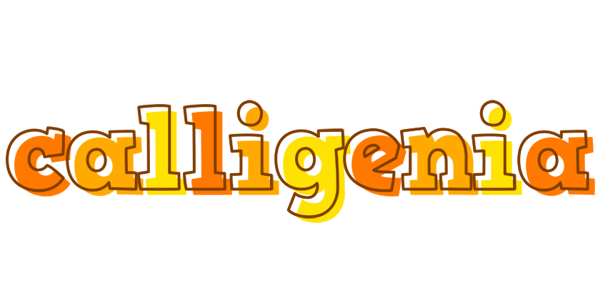 Calligenia desert logo