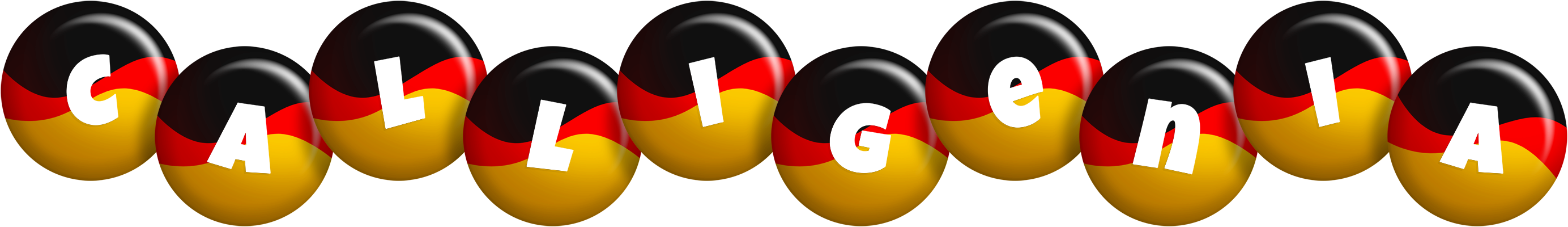 Calligenia german logo