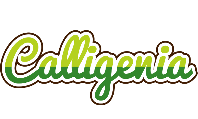 Calligenia golfing logo